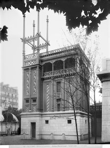 Fenike Evi, Evrensel Sergi, Paris, 1889 by Adolphe Giraudon