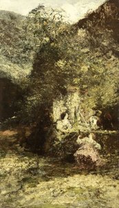 by Adolphe Joseph Thomas Monticelli