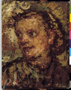 Emma Ricard'ın Portresi by Adolphe Joseph Thomas Monticelli