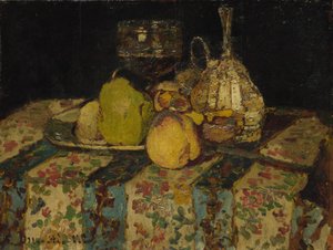 Natürmort: Meyve, c. 1880 by Adolphe Joseph Thomas Monticelli