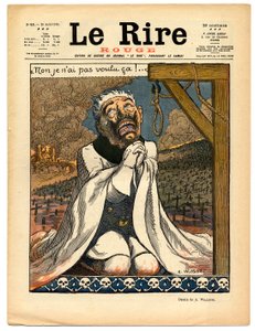 “Kırmızı Kahkaha” Kapağı, Renklerde Hiciv by Adolphe Leon Willette