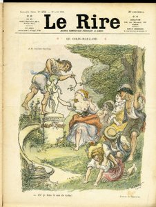 Le Rire Kapağı için Adolphe dit Willette (1857-1926) çizimi by Adolphe Leon Willette