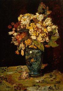 Mavi Vazoda Çiçekler, 1879-1883.