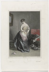 Le Corset (nesne üzerindeki başlık) by Adolphe Mouilleron