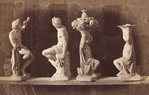 Dört Heykel, c. 1868.