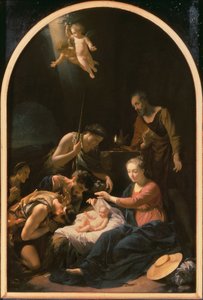 Çobanların Hayranlığı, 1703 by Adriaan van der Werff