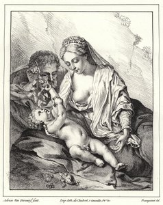 Die aankondiging, c.1430-50 (tempera op paneel) by Adriaan van der Werff