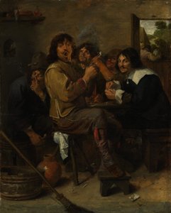 Sigara İçenler, ca. 1636.