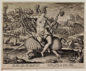Amerika by Adriaen Collaert