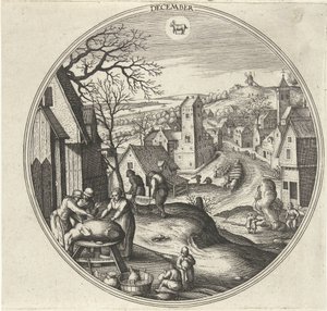 Aralık On İki Ay (dizi adı) by Adriaen Collaert