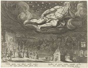 Gece Günün Dört Zamanı (dizi başlığı) by Adriaen Collaert
