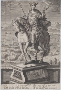 Levha 4: Solda dörtte üç görülen Caligula