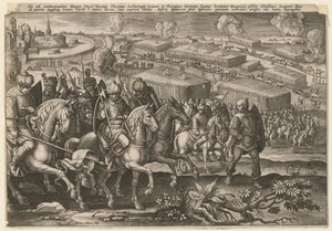 Türk ordusunun Viyana Kuşatması, 1529 by Adriaen Collaert