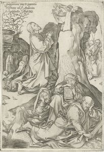 Getsemani Bahçesinde İsa by Adriaen Huybrechts (I)