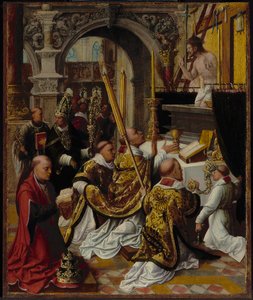 Aziz Krikor Büyük Ayini (540-604) by Adriaen Isenbrandt or Isenbrant