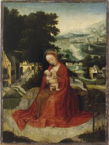 Geri Kalanlar Mısır'a Uçuşta, c.1520-30 (panel üzerine yağlı boya)