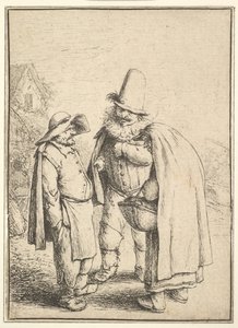 Grotesk Figürler, 1610-85. by Adriaen Jansz. van Ostade