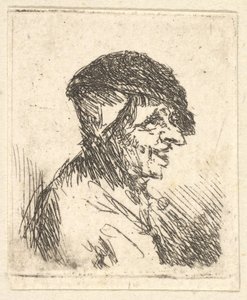 Köylü Başkanı, 17. yüzyıl. by Adriaen Jansz. van Ostade