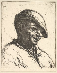 Gülen Köylü, 1610-85. by Adriaen Jansz. van Ostade