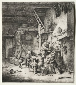 Aile, 1647. by Adriaen Jansz. van Ostade
