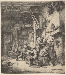 Aile, 1647. by Adriaen Jansz. van Ostade