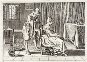 Sülük uygulama, Johannes de Brune (1589-1658), Jan Jacobs Schipper, Amsterdam, 1661 tarafından 