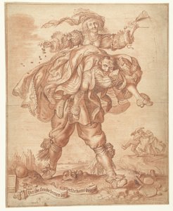 Lüksü Taşımak Güçlü Bacaklar Gerekir 'Lüksü Taşımak Güçlü Bacaklar Gerekir' by Adriaen Pietersz van de Venne