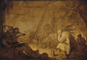 Mutsuzluğun Sonu by Adriaen Pietersz van de Venne