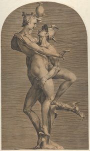 Cıva Kaçıran Ruh, ca. 1620. by Adriaen de Vries