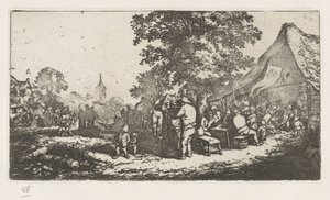 Börenkermis by Adriaen van Ostade