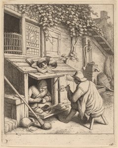 ayakkabıcı by Adriaen van Ostade