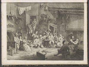 handa dans et by Adriaen van Ostade