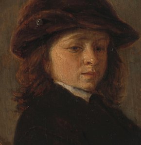 Bir çocuğun portresi by Adriaen van Ostade