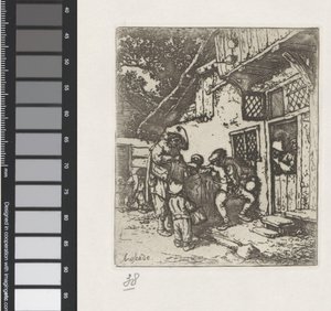 gezici müzisyenler by Adriaen van Ostade