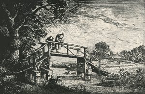 Avcı, 1906. by Adriaen Jansz. van Ostade