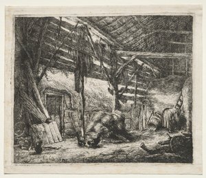 ahır by Adriaen van Ostade