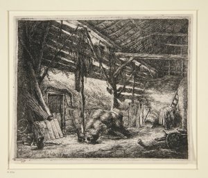 ahır by Adriaen van Ostade