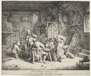 Kahvaltı by Adriaen van Ostade