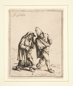 Yürüyen Çift by Adriaen van Ostade