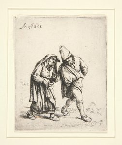 Yürüyen Çift by Adriaen van Ostade