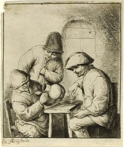 Boş Sürahi by Adriaen van Ostade