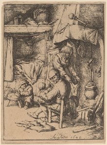 Pater Aileleri by Adriaen van Ostade
