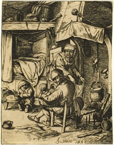 Pater Aileleri by Adriaen van Ostade