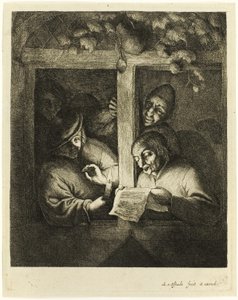 Şarkıcılar by Adriaen van Ostade