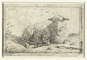 yalancı koyun by Adriaen van de Velde