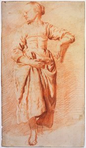 Köylü Elbiseli Kadın, 1670