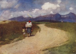 Çekoslovakya: Karpatlarda Bir Yol (renkli taş)