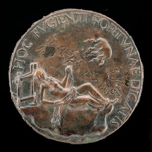 Dizgin Tutan Kadın Figür [ters], muhtemelen 1502