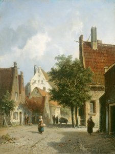 Amsterdam Sokak Sahnesi