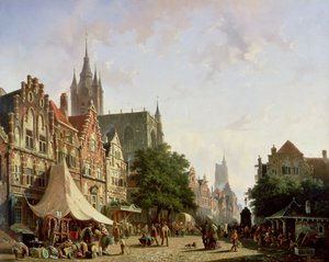 Hollanda Sokak Sahnesi